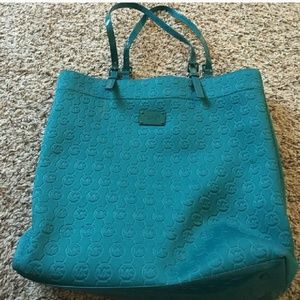 Teal Green Authentic MK tote